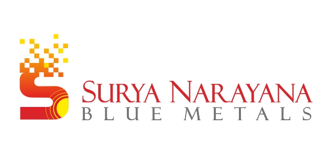 Surya Narayana Blue Metal –                                       Industrial branding by Alpha Dezine